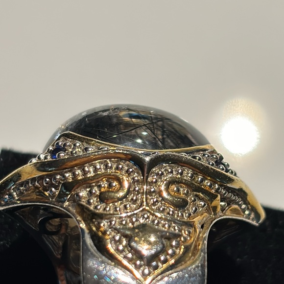 Beautiful Rutile Quartz ring - Picture 2 of 11